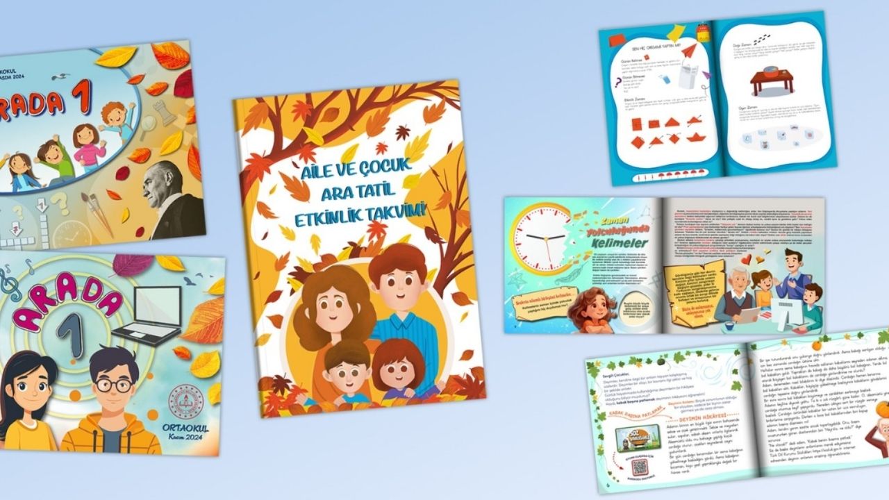 Arada Bir Okul Öncesi İlkokul ve Ortaokul Etkinlikleri dergisi