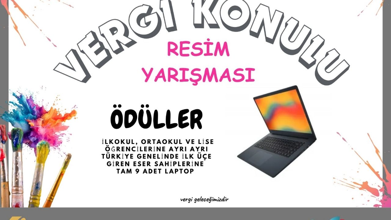 2024 Vergi Konulu Resim Yarışması