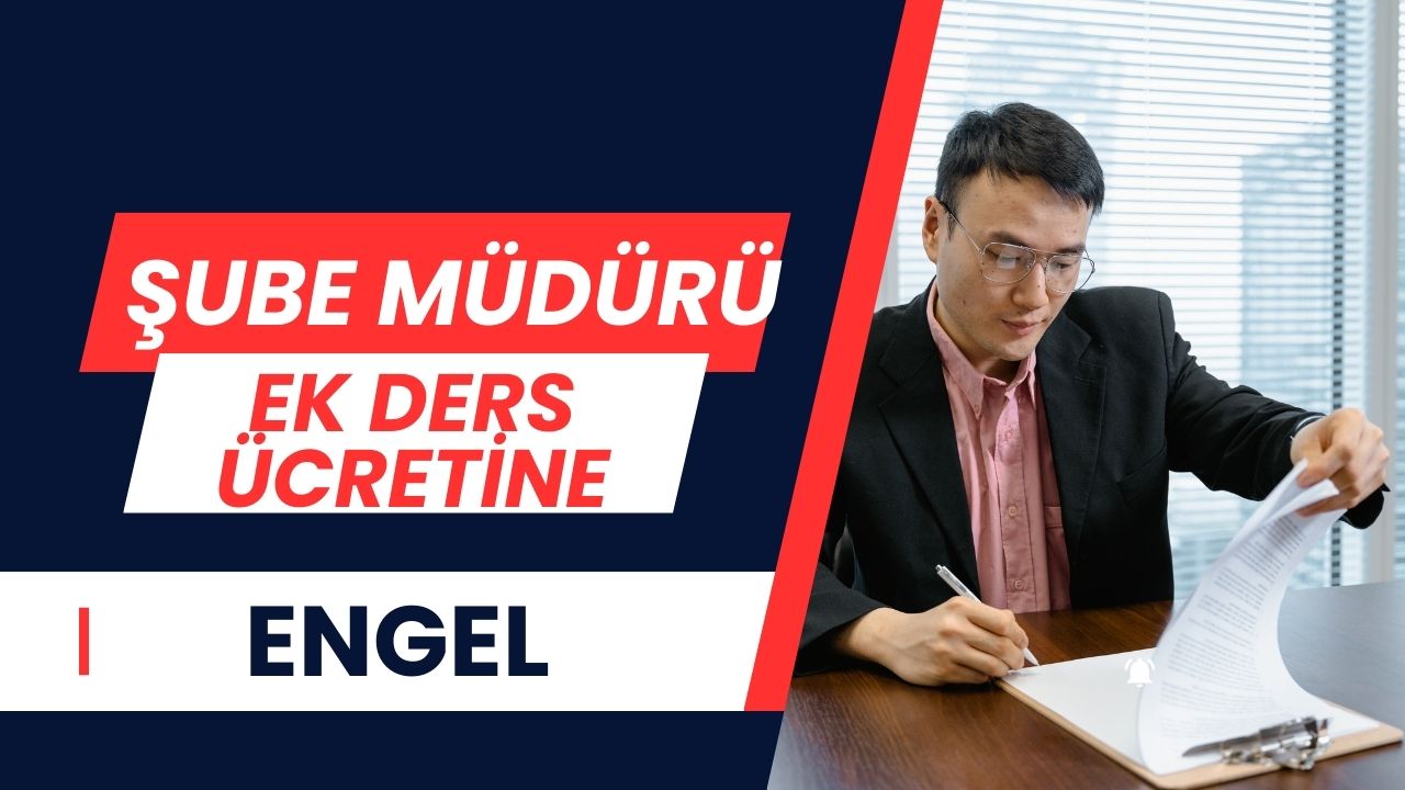 Şube Müdürlerine Ek Ders Ücreti Engellendi İddiası