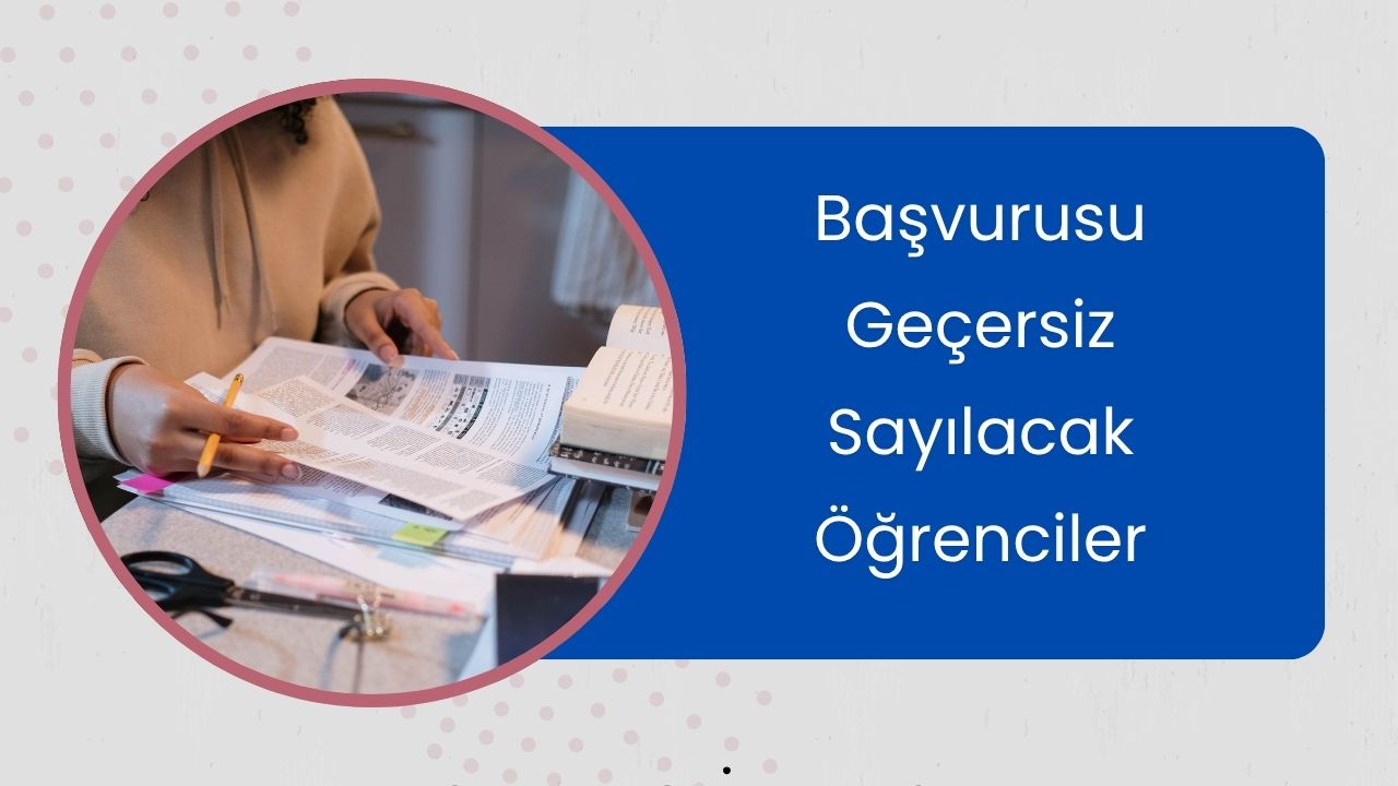 2025 LGS'de Bu Öğrencilerin Başvurusu Geçersiz Sayılacak!