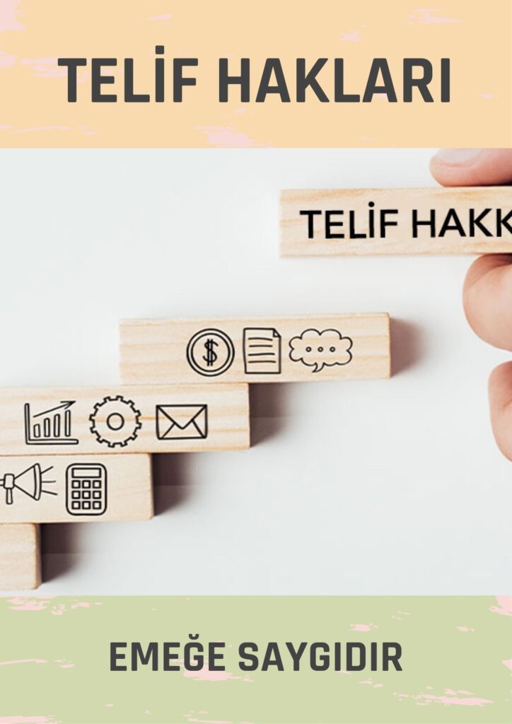 Telif Hakları Afişleri Üret, Koru, Saygı Duy: Telif Hakları Bizimle