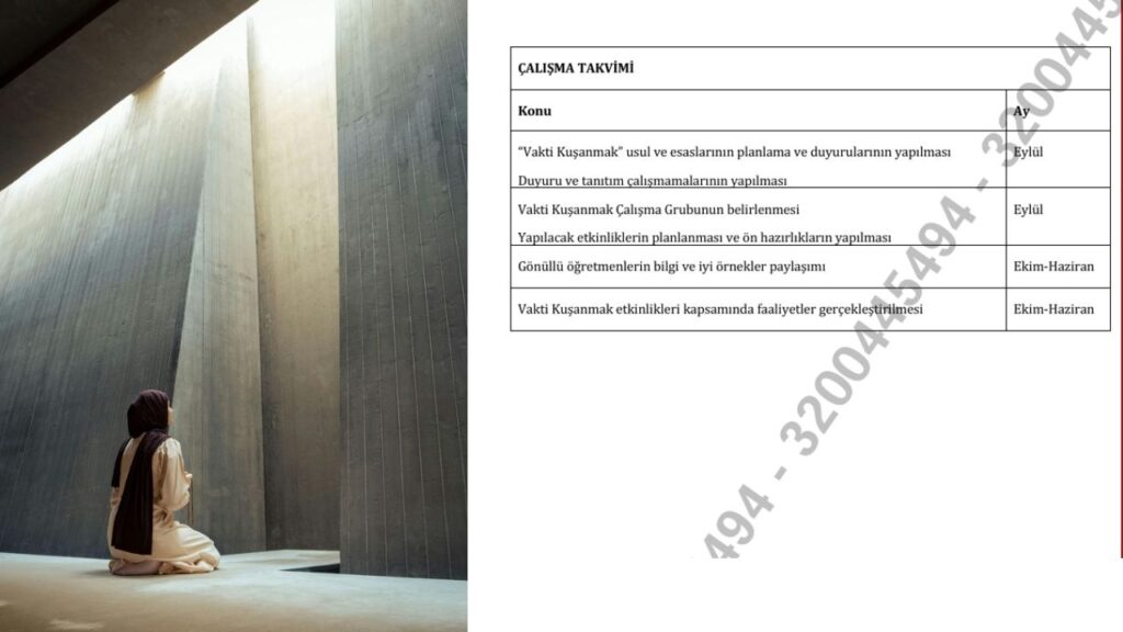 2025 2026 Vakti Kuşanmak Uygulama Esasları ve Takvim